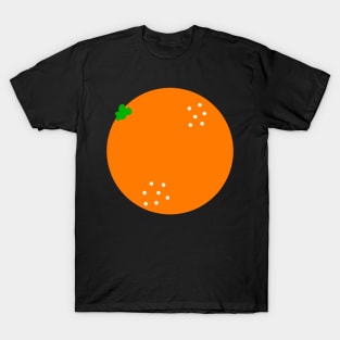 Bright Orange Pattern T-Shirt